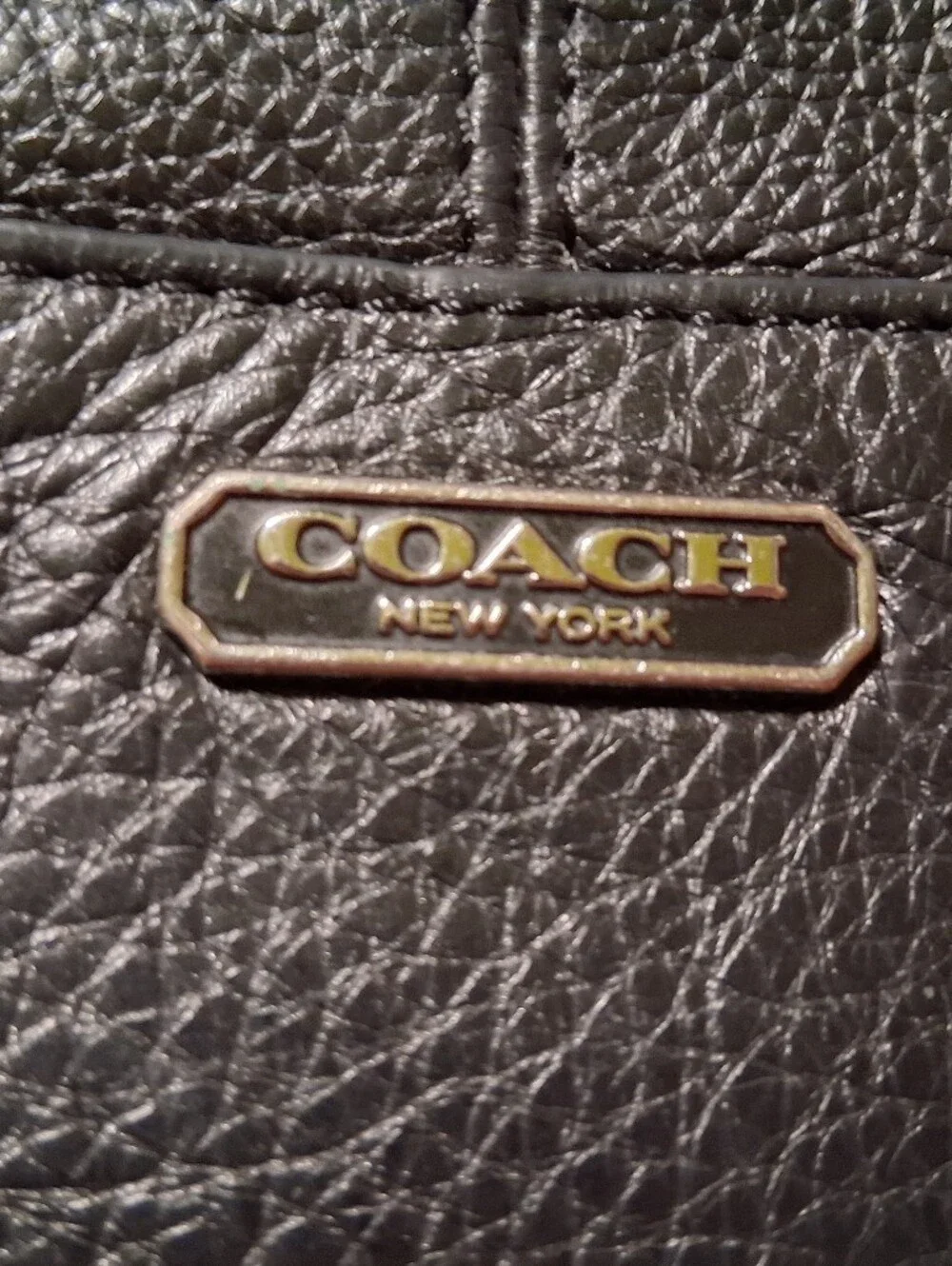 Vintage Classic Coach Park Metro Tote